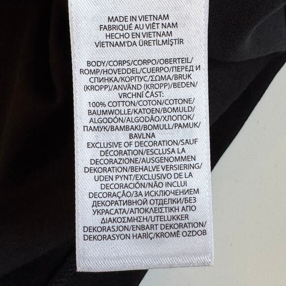 Polo Ralph Lauren Classic Fit Cotton Crewneck T-Shirt Long Sleeve EUC Black XXL - Picture 11 of 12